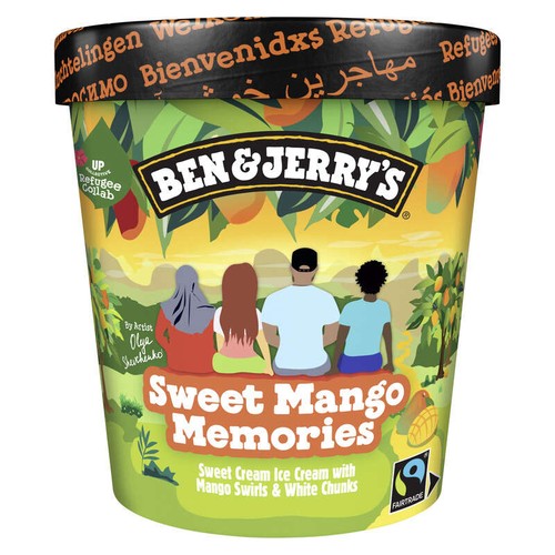Ben & Jerry's Glace en Pot Sweet Mango Memories 465ml