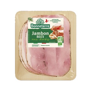 [Par Naturalia] Bonneterre Jambon Rôti Aux Herbes Bio 100g