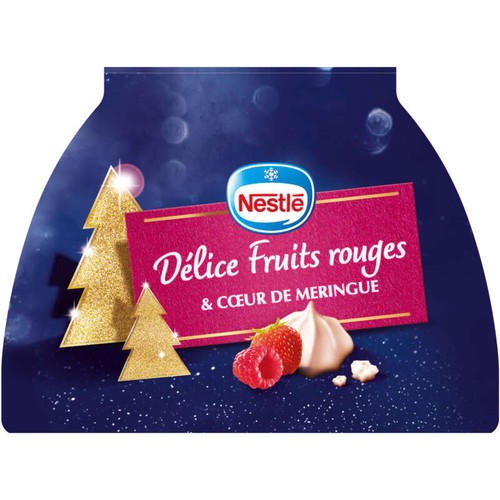 Nestlé Bûche Délices Fruits Rouges & Cœur de Meringue 540g