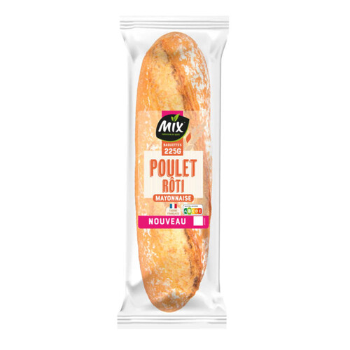 Mix buffet Baguette Poulet Rôti Mayonnaise 225g