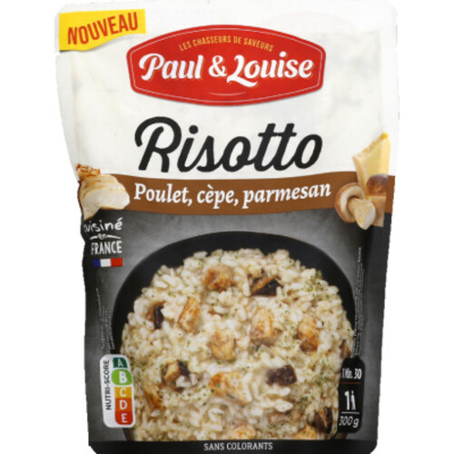 Paul & Louise Risotto Poulet Cèpe Parmesan 300g