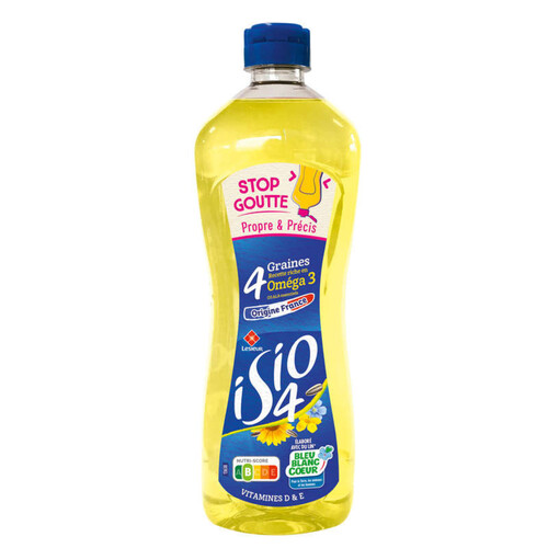 Isio 4 Huile Végétale Stop Goutte 675Ml