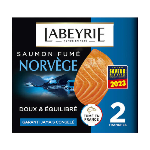 Labeyrie Saumon Fumé Le Norvège 75G