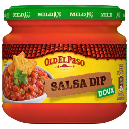 Old El Paso Sauce apéritif Salsa Dip Douce oignons et poivrons 312g
