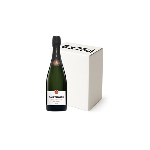 Taittinger Brut Réserve Champagne A.O.P. Brut Carton 6x75cl
