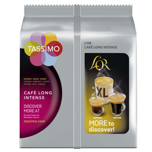 Tassimo L'Or Café Long Intense x16 dosettes 128g