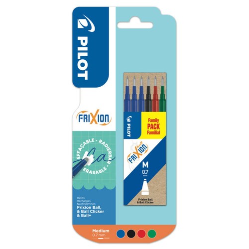 Pilot Étui 6 Recharges Frixion Ball