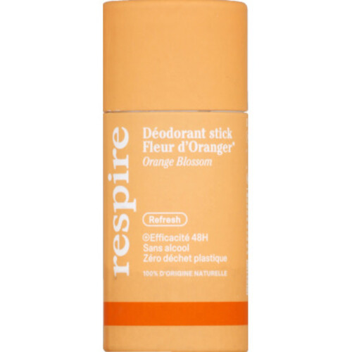 Respire déodorant stick fleur d'oranger 50g