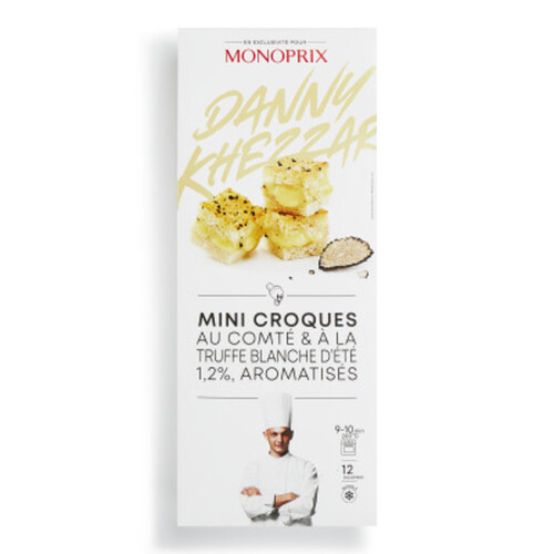 Monoprix & Danny Khezzar Mini Croques Comté et Truffe Blanche 100g