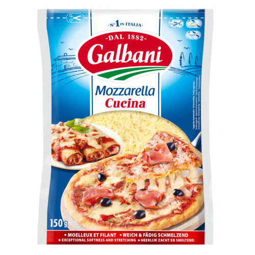 Galbani Mozzarella Cucina Râpée 150g