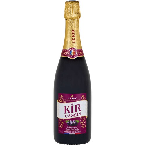 Le Kir Royal Vin Mousseux Aromatisé Aux Baies De Cassis 75cl
