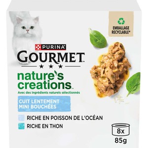 Gourmet Nature'S Creation Au Poisson Multipack 8x85g
