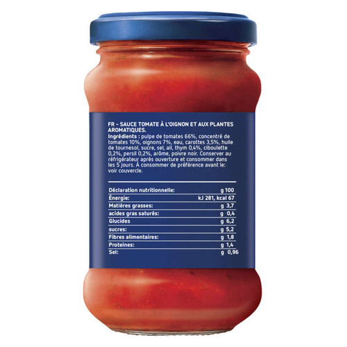 Barilla sauce tomate napolitaine 400g