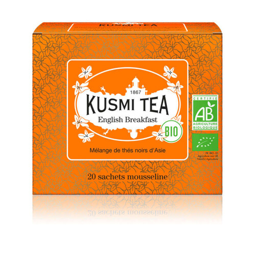 Kusmi Tea Thé English Breakfast Bio X20 40G