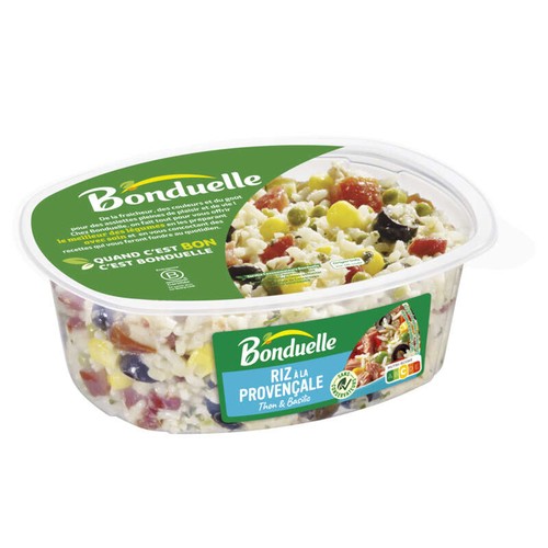 Bonduelle Riz à la provençale au Thon et basilic 320g