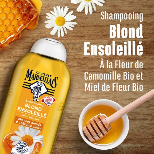 Le Petit Marseillais Shampooing Blond Camomille Miel 300ml