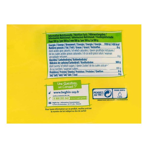 Beghin Say Sucre grains 350g