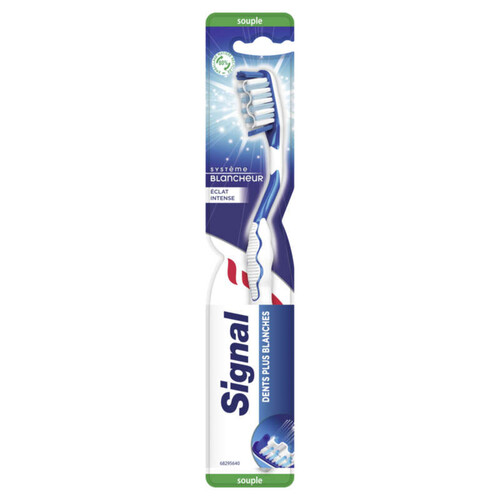 Signal Brosse à Dents Système Blancheur Eclat Intense Souple x1