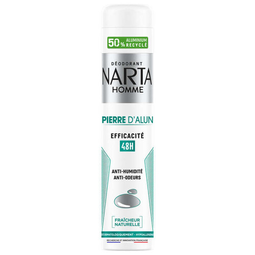 Narta Déodorant Homme Pierre D’Alun 200ml