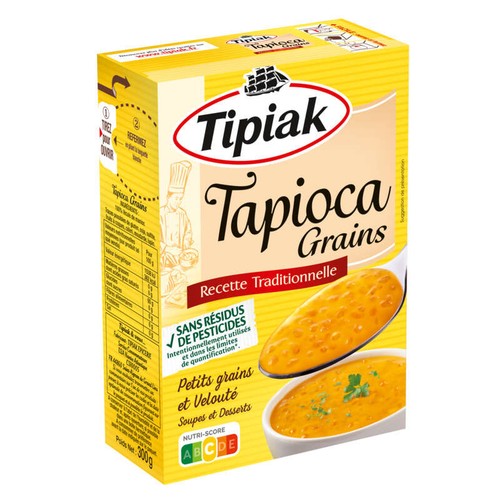 Tipiak Topioca Grains Recette Traditionnelle 300g