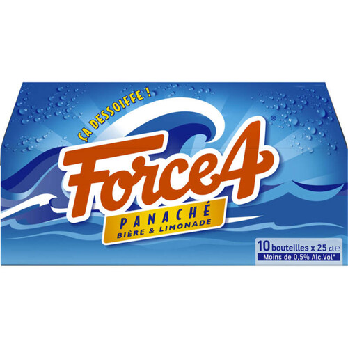 Force 4 Bière Panaché Pack 10x25cl