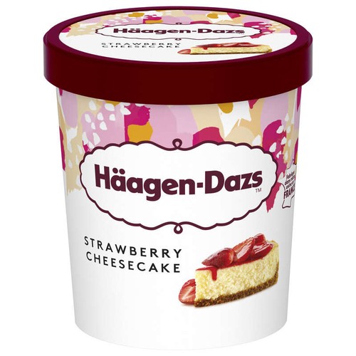 Haagen-Dazs Pot Strawberry cheesecake 400g