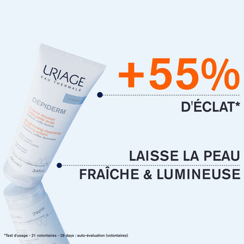 [Para] Uriage depiderm crème mousse nettoyante 100ml