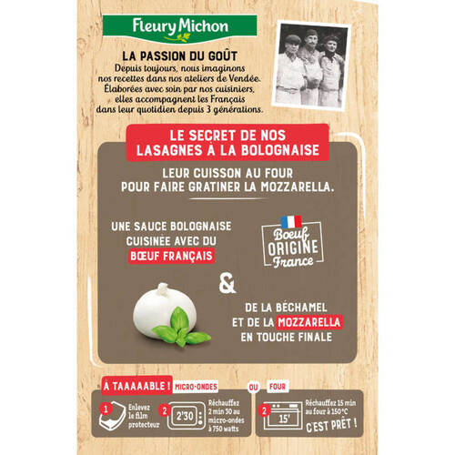 Fleury Michon Lasagnes à la Bolognaise 300g