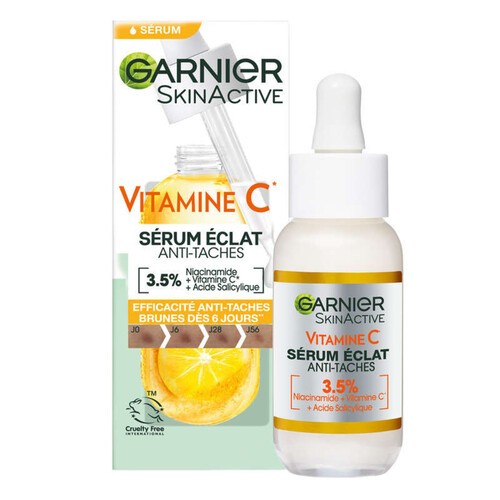 Garnier SkinActive Sérum Visage Vitamine C Booster d'Eclat 30ml