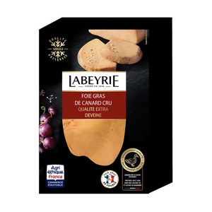 Labeyrie Foie gras de canard extra cru déveiné  400g
