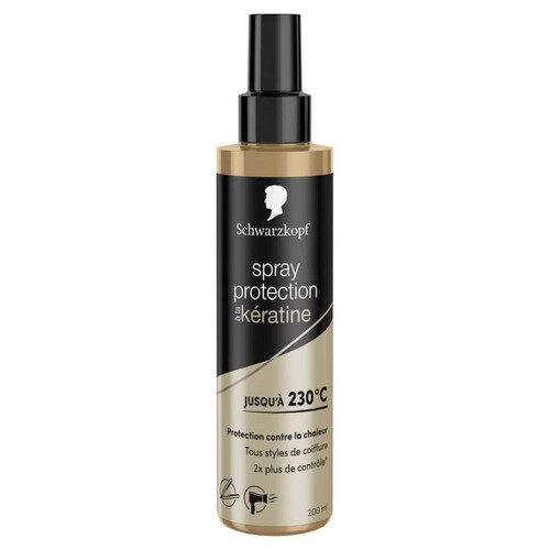 Schwarzkopf styling keratine 230°c spray 200ml