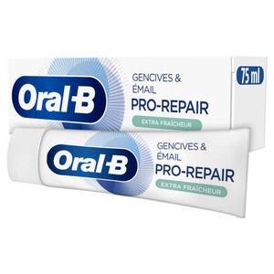 Oral-B Dentifrice Pro-Repair Gencives &Émail Extra Fraîcheur 75Ml