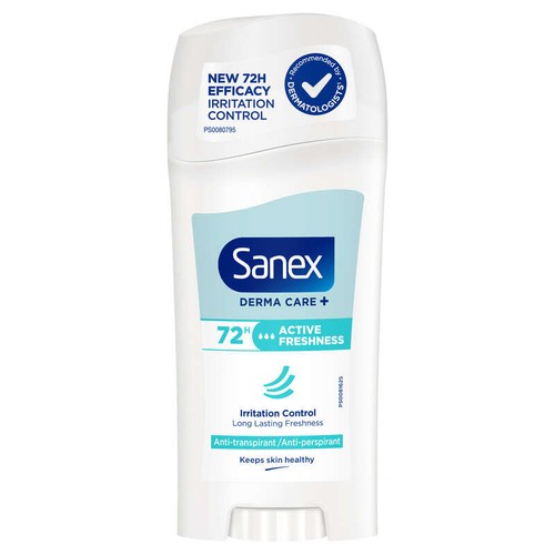Sanex Stick Deodorant Derma Care+ Active Fresh 72h 65ml