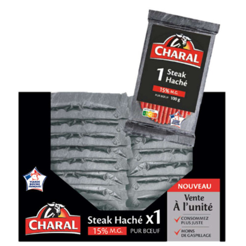 Charal Steak Haché 15% mg 1x100g