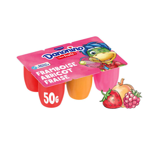 Danonino Petits Suisses Aux Fruits 6x50g