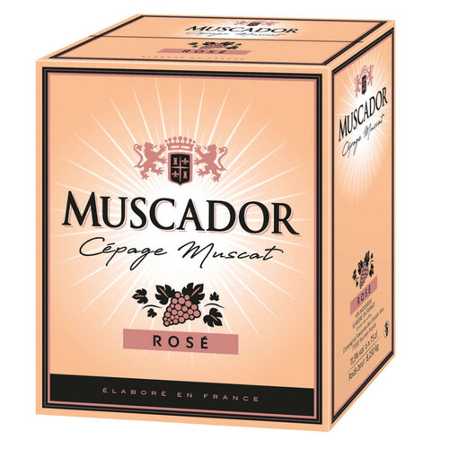 Muscador Vin Mousseux Doux, Rosé 75cl