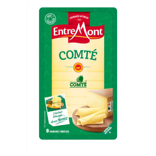 Entremont Comté x8 Tranches Aop 120g