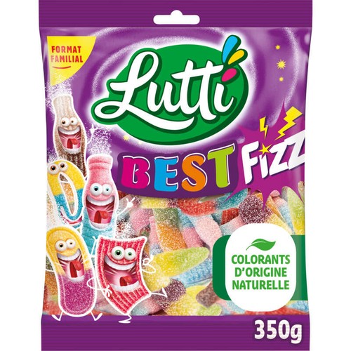 Lutti Bonbons BestFizz 350g