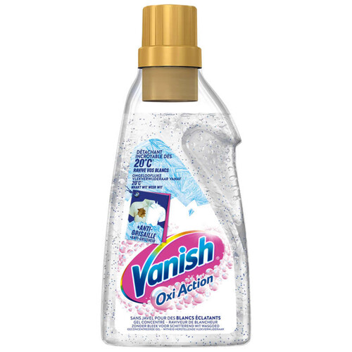 Vanish Oxi Action Gel Détachant Booster Blancheur 750ml