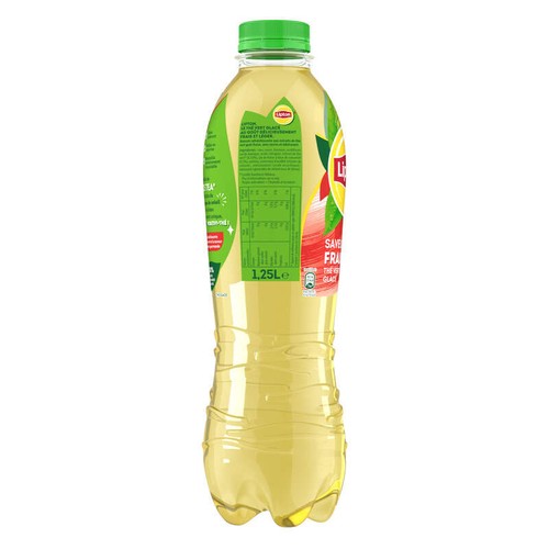 Lipton Ice Tea Thé Vert Glacé Saveur Fraise 1,25L