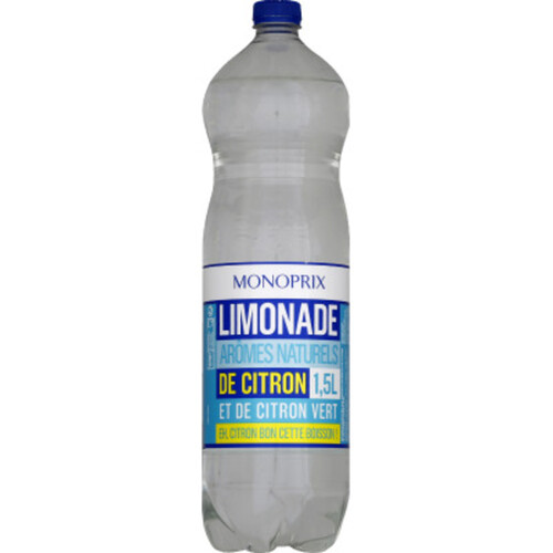 Monoprix Limonade Arôme Naturel de Citron 1,5L