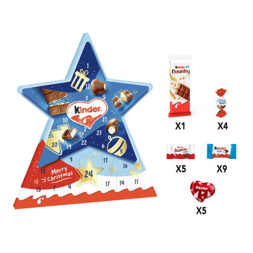 Kinder calendrier de l'avent 149g