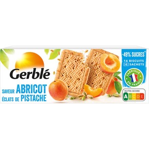 Gerblé Biscuit pistache abricot 160g