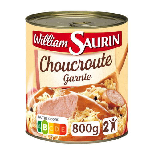 William Saurin Choucroute Garnie 800G