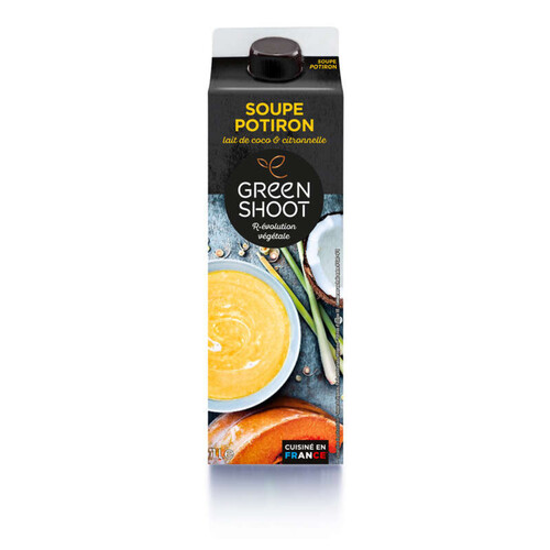 Greenshoot Soupe De Potiron Au Lait De Coco Et À La Citronnelle 1 L