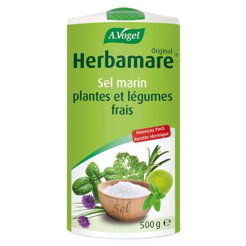 [Par Naturalia] Herbamare Sel Marin Plantes & Légumes Frais Bio 500g