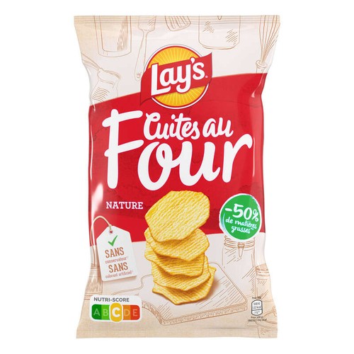 Lay's Chips cuites au four nature 130g