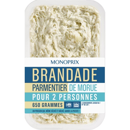 Monoprix Brandade Parmentier de Morue 650g