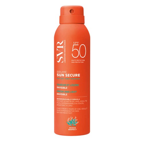 [Para] Laboratoire SVR Sun Secure Brume Fraîche Invisible SPF50 200ml