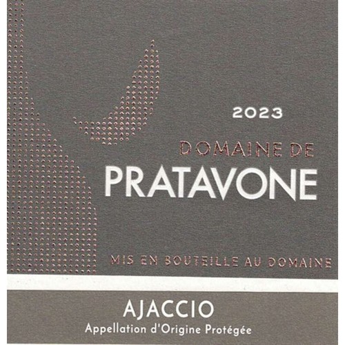 Domaine de Pratavone AOP Ajaccio 75cl